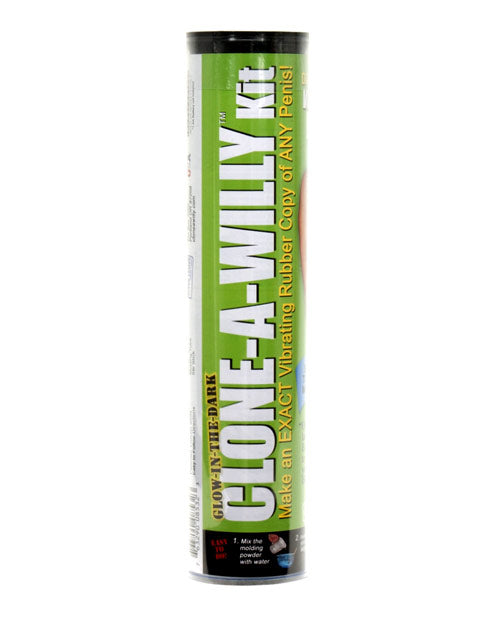 Clone-a-Willy Kit; Vibrating; Glow-in-the-Dark