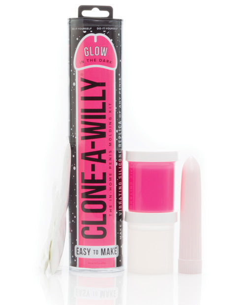 Clone-a-Willy Kit; Vibrating; Glow-in-the-Dark