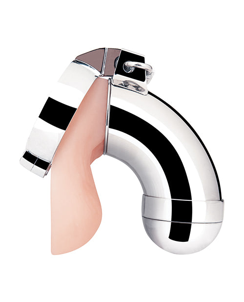 Blue Line Submission Cage; Silver