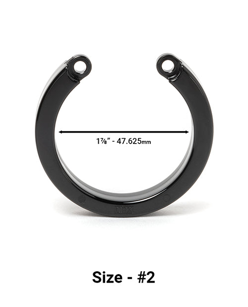 Cock Cage U-Ring #2; Black
