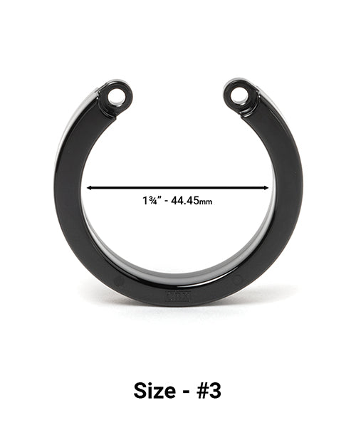 Cock Cage U-Ring #3; Black