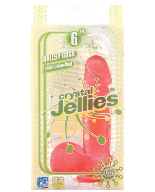 Crystal Jellies 8" Ballsy Cock