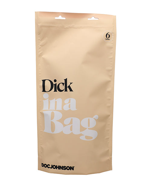 In A Bag 6" Dick; Clear