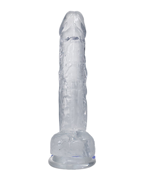 In A Bag 8" Big Dick; Clear