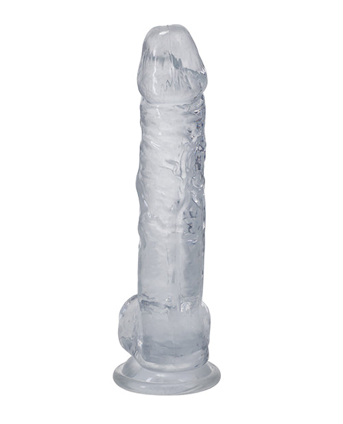 In A Bag 8" Big Dick; Clear