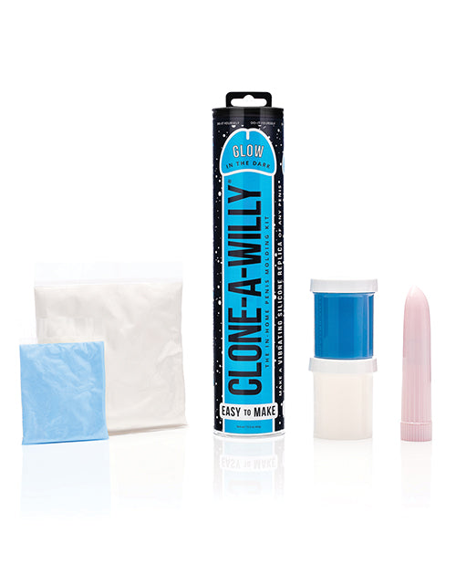Clone-a-Willy Kit; Vibrating; Glow-in-the-Dark