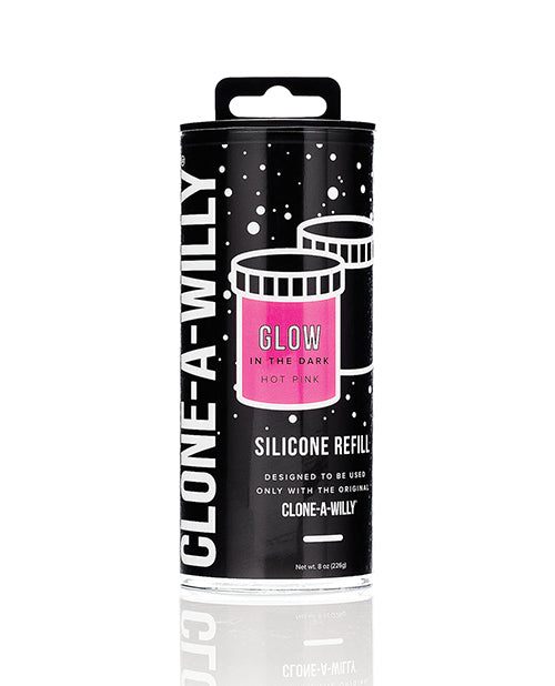 Clone-a-Willy Silicone Glow In The Dark Refill