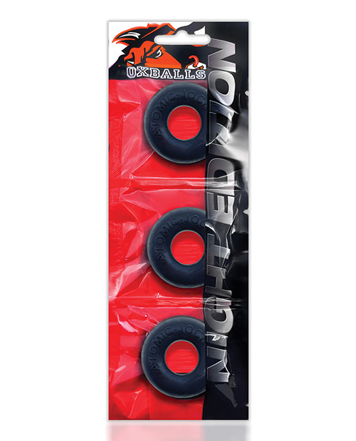 Oxballs Ringer Cock Ring Special Edition - Night Pack of 3