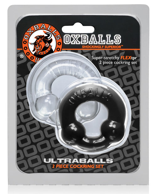 Oxballs Ultraballs Cock Ring - Pack Of 2