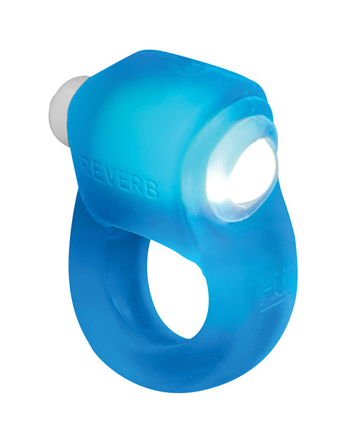 Oxballs Glowdick Cock Ring W/LED - Clear Ice