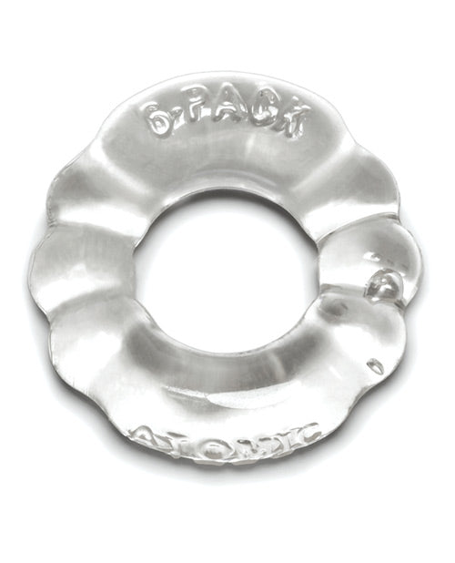 Oxballs Atomic Jock 6-Pack Shaped Cock Ring