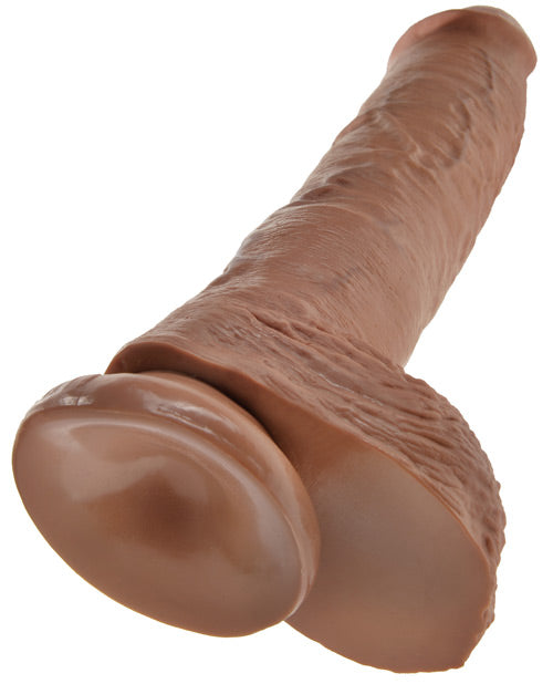 King Cock 10" Cock W/ Balls