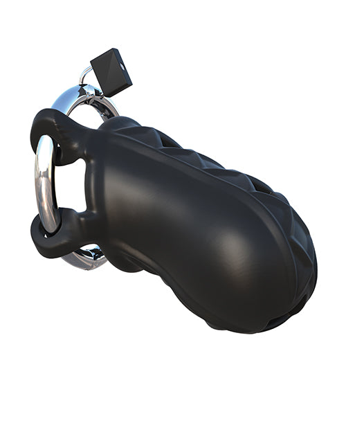 Fantasy C-Ringz Extreme Silicone Cock Blocker; Black