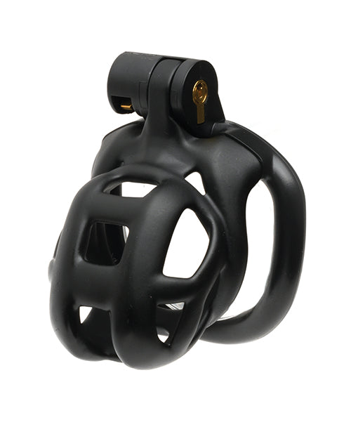 Sport Fucker Cellmate Guardian Chastity Cage; Black