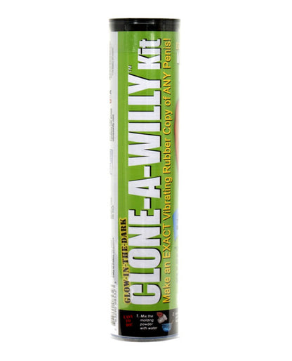 Clone-a-Willy Kit; Vibrating; Glow-in-the-Dark