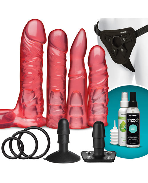 Vac-U-Lock Crystal Jellies Set; Pink