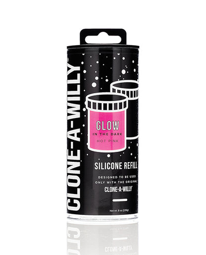 Clone-a-Willy Silicone Glow In The Dark Refill