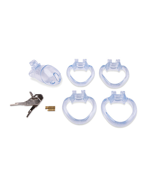 Lockmaster 3.5" Side Lock Resin Cock Cage; Clear