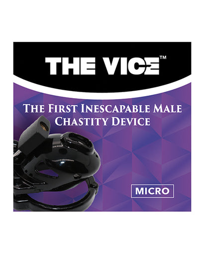 Locked In Lust The Vice Micro; Black