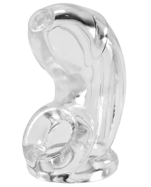 Oxballs Cock Lock Cock Cage; Clear