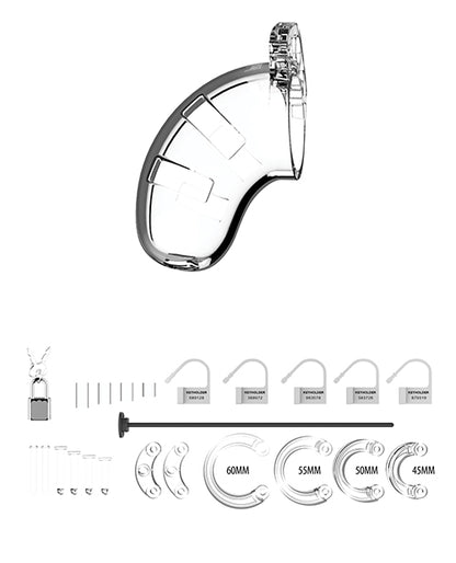 Shots Man Cage w/ Silicone Urethral Sounding